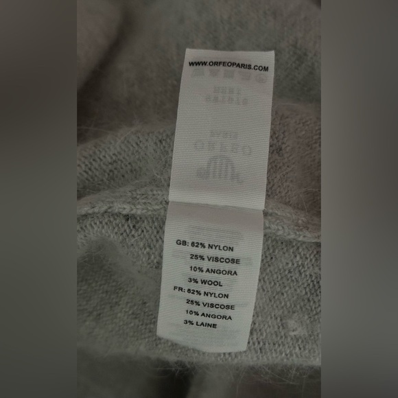 Orfeo Paris: Women’s Open Front Cardigan - Picture 10 of 11